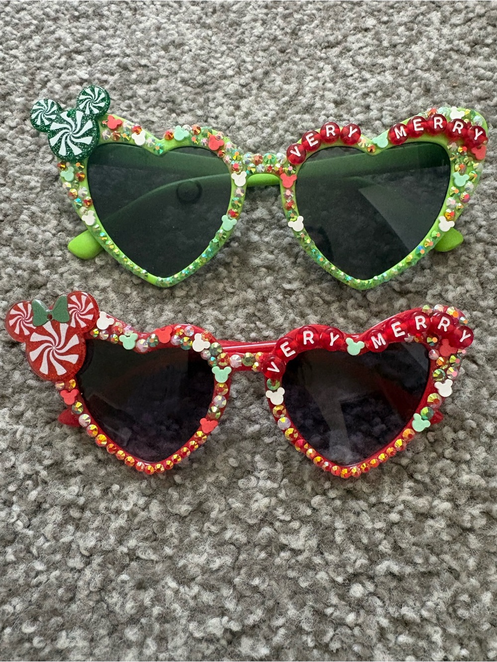Matching Mother + Daughter Disney Christmas Sunglasses